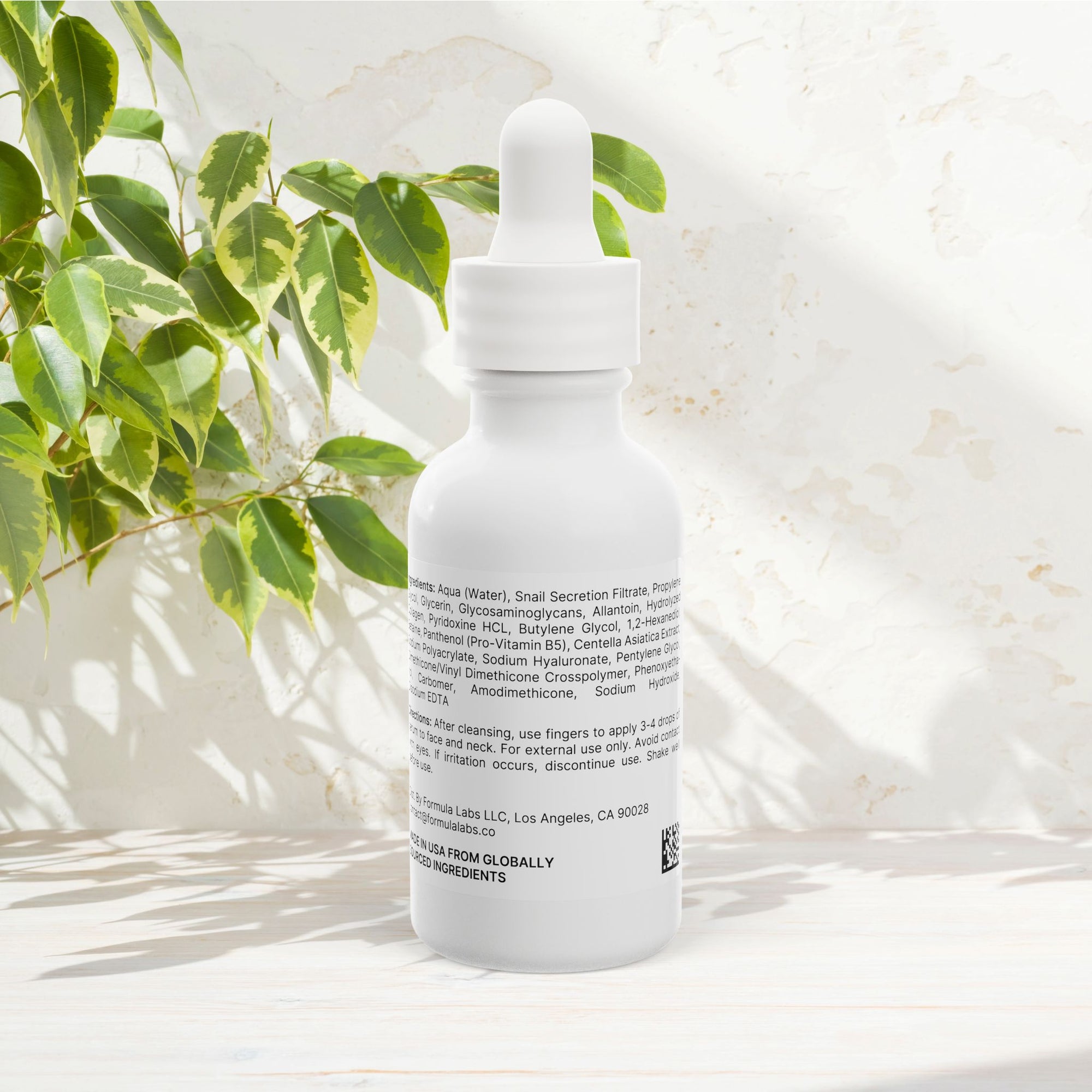 Snail Mucin Facial Serum - SplendorAmoris, 1oz